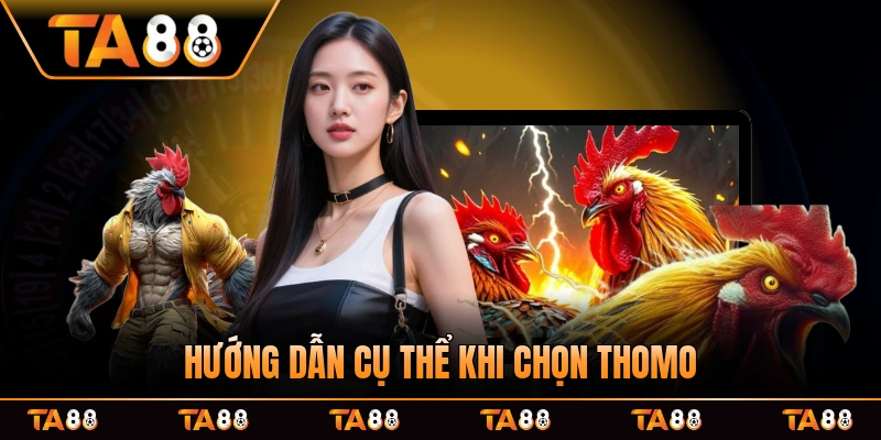 Hướng dẫn cụ thể khi chọn Thomo