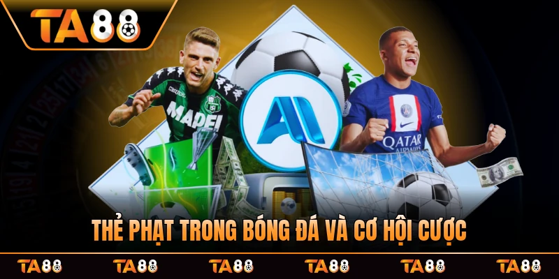 Thẻ phạt trong bóng đá và cơ hội cược